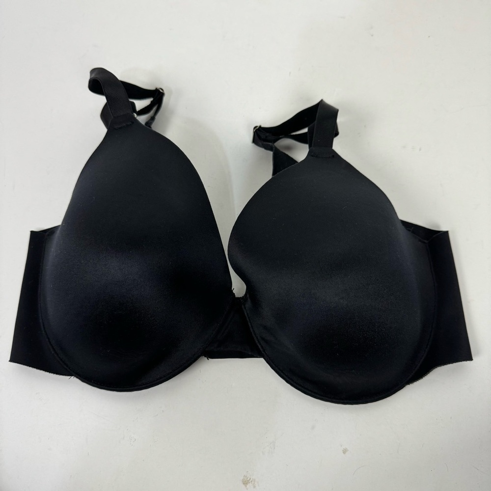 Soma vanishing back full coverage bra black 34DD